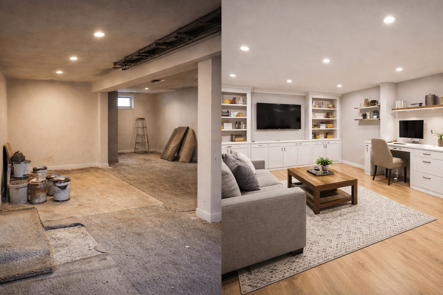 Basement Refresh service